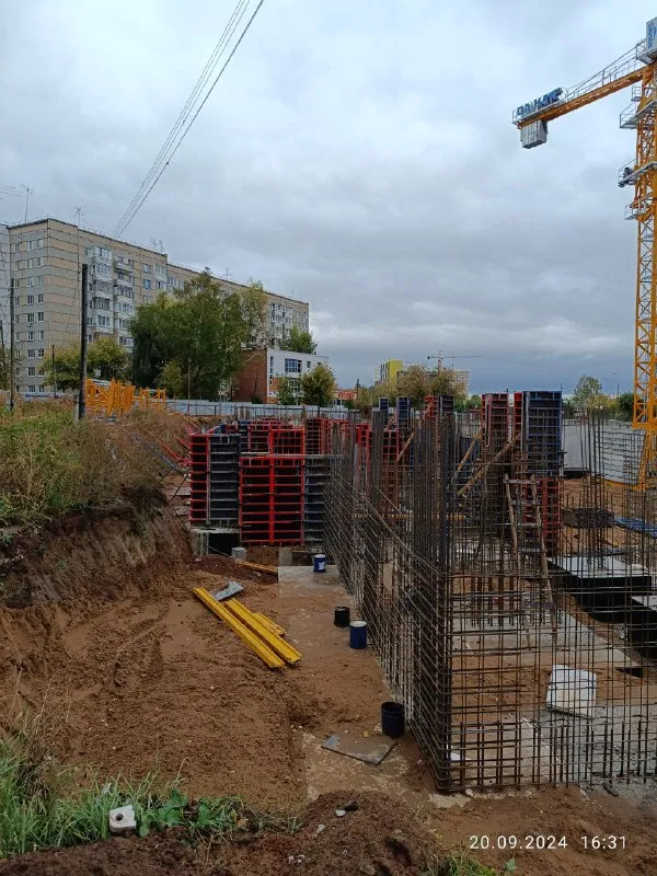 ЖК Крылья ход строительства