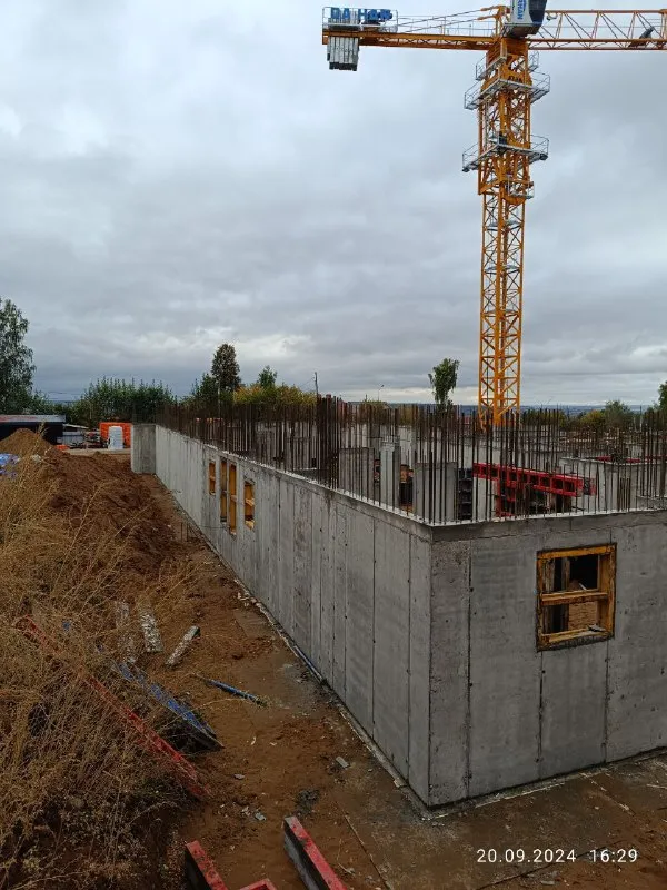 ЖК Крылья ход строительства