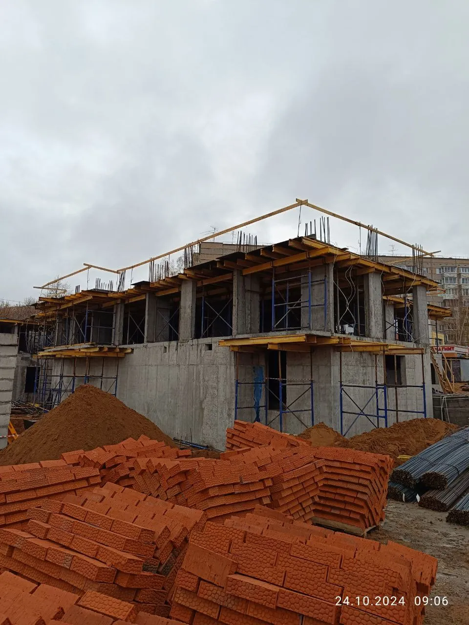 ЖК Крылья ход строительства