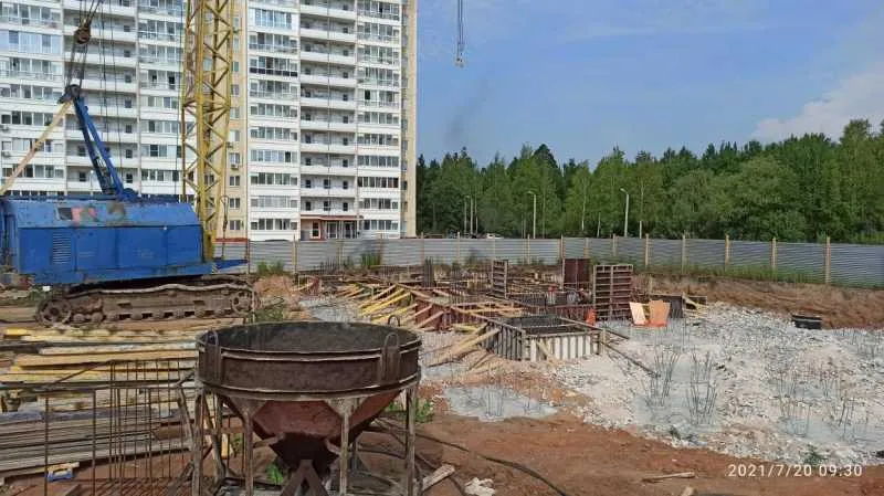 ЖК Холмогоровский ход строительства