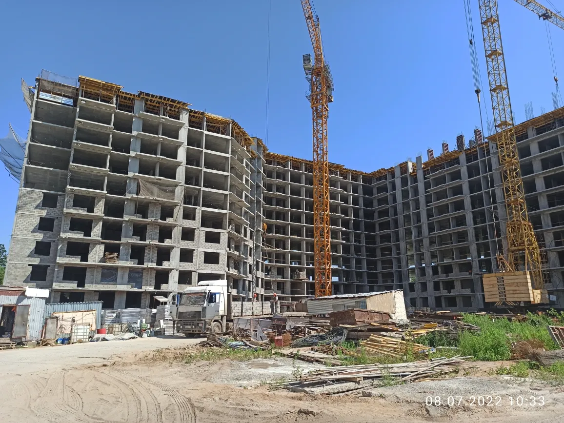 ЖК Холмогоровский ход строительства