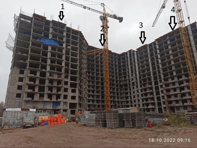 ЖК Холмогоровский ход строительства