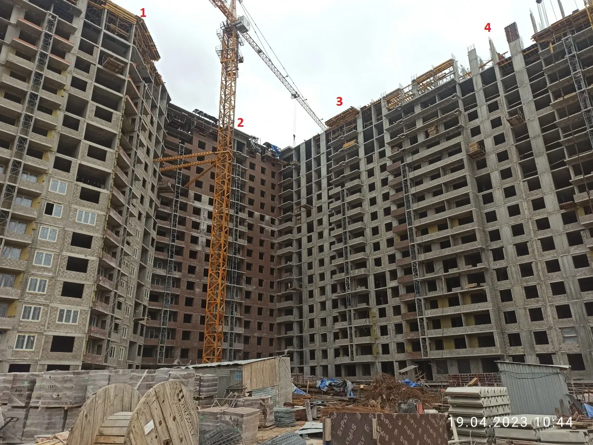 ЖК Холмогоровский ход строительства