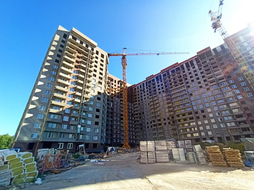 ЖК Холмогоровский ход строительства