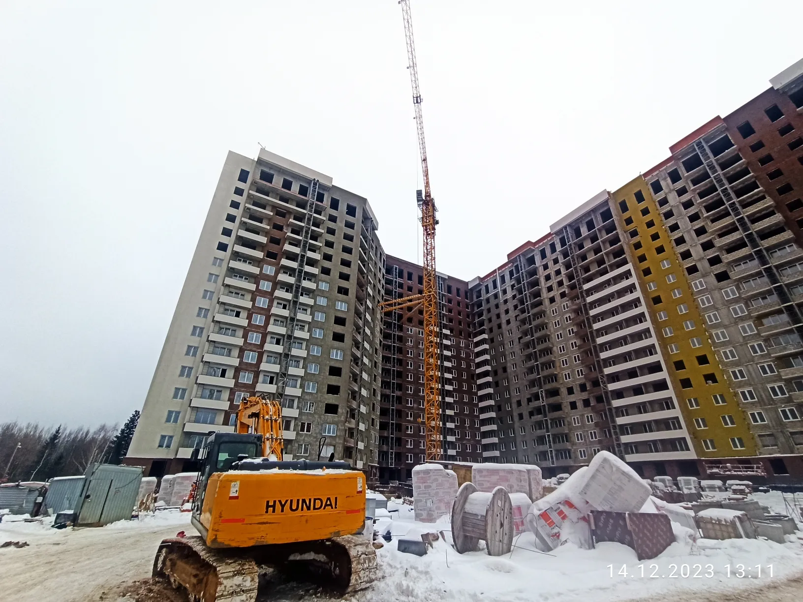 ЖК Холмогоровский ход строительства