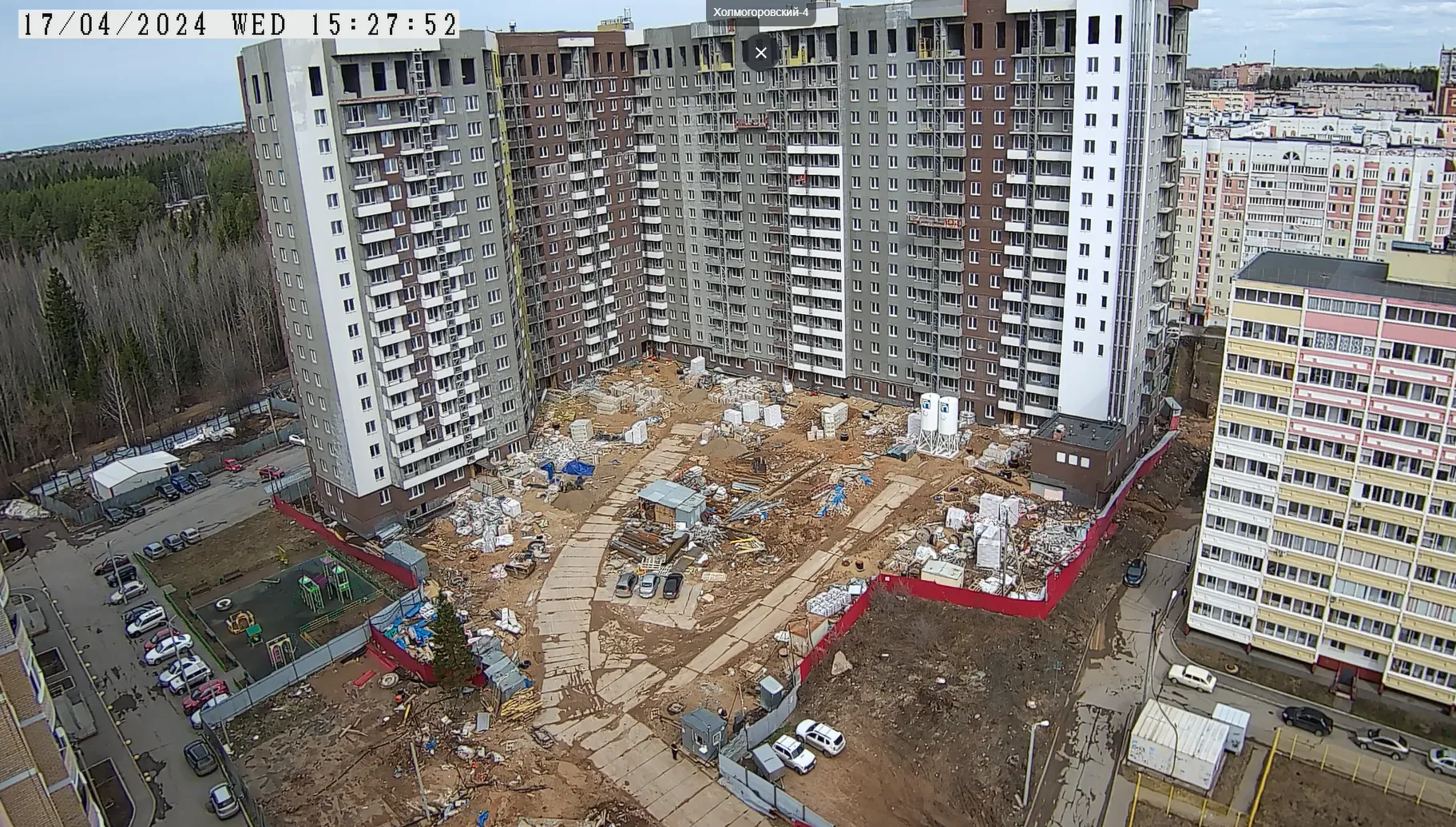 ЖК Холмогоровский ход строительства