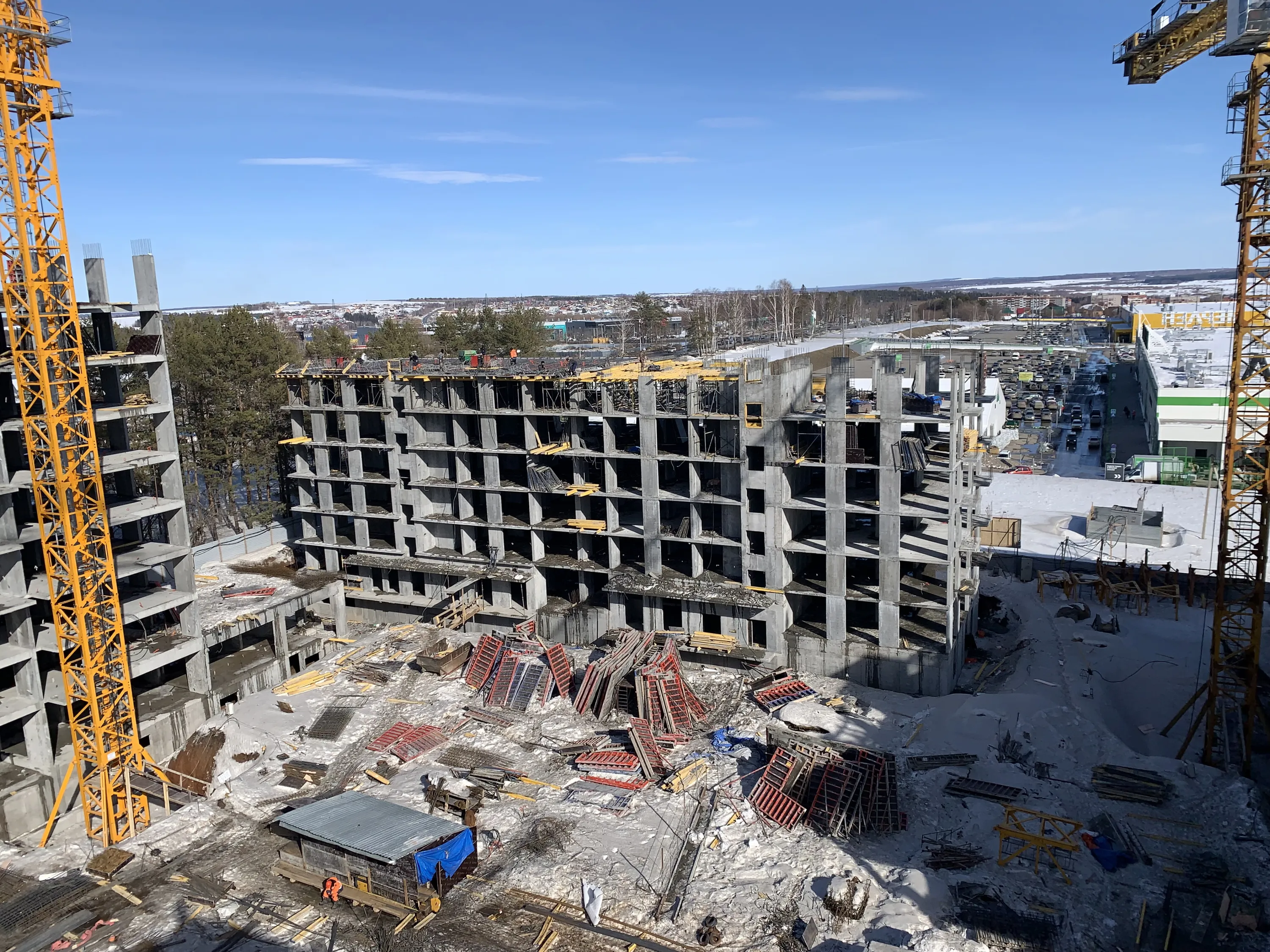 ЖК А14 ход строительства