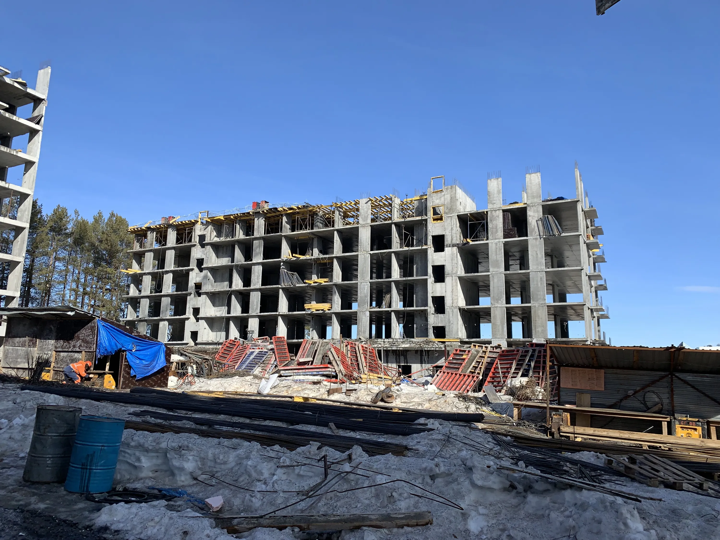 ЖК А14 ход строительства