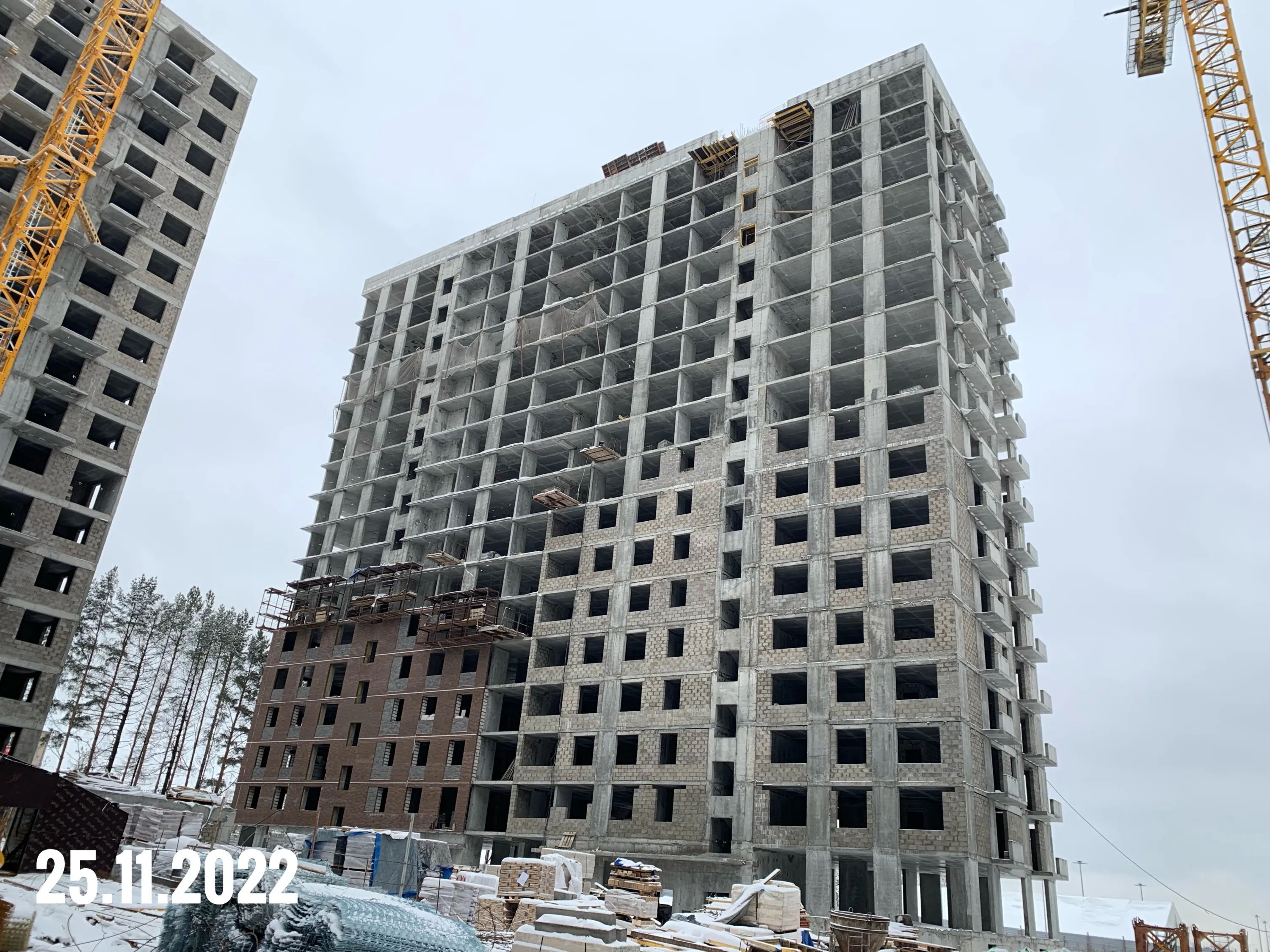 ЖК А14 ход строительства