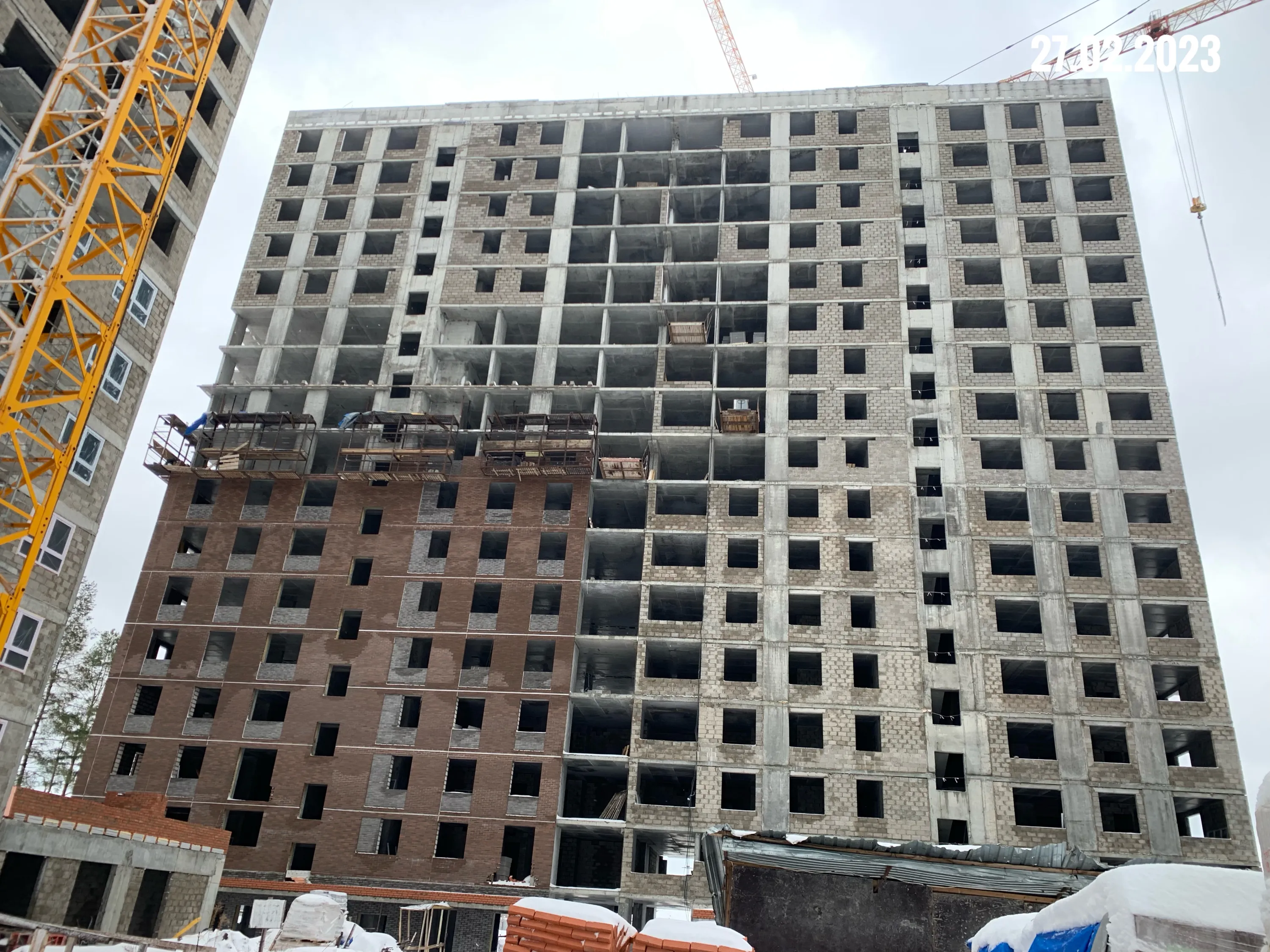 ЖК А14 ход строительства