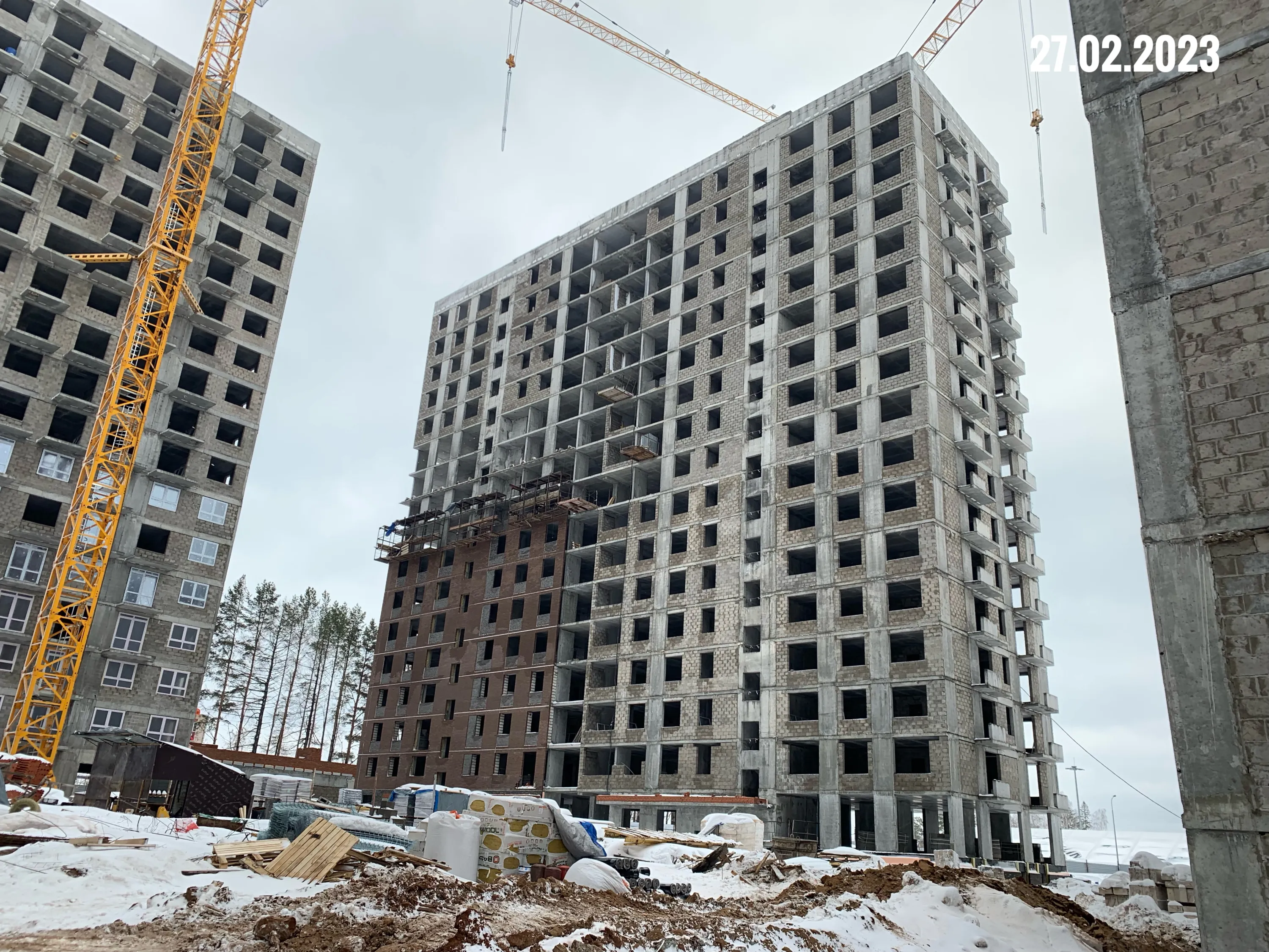 ЖК А14 ход строительства