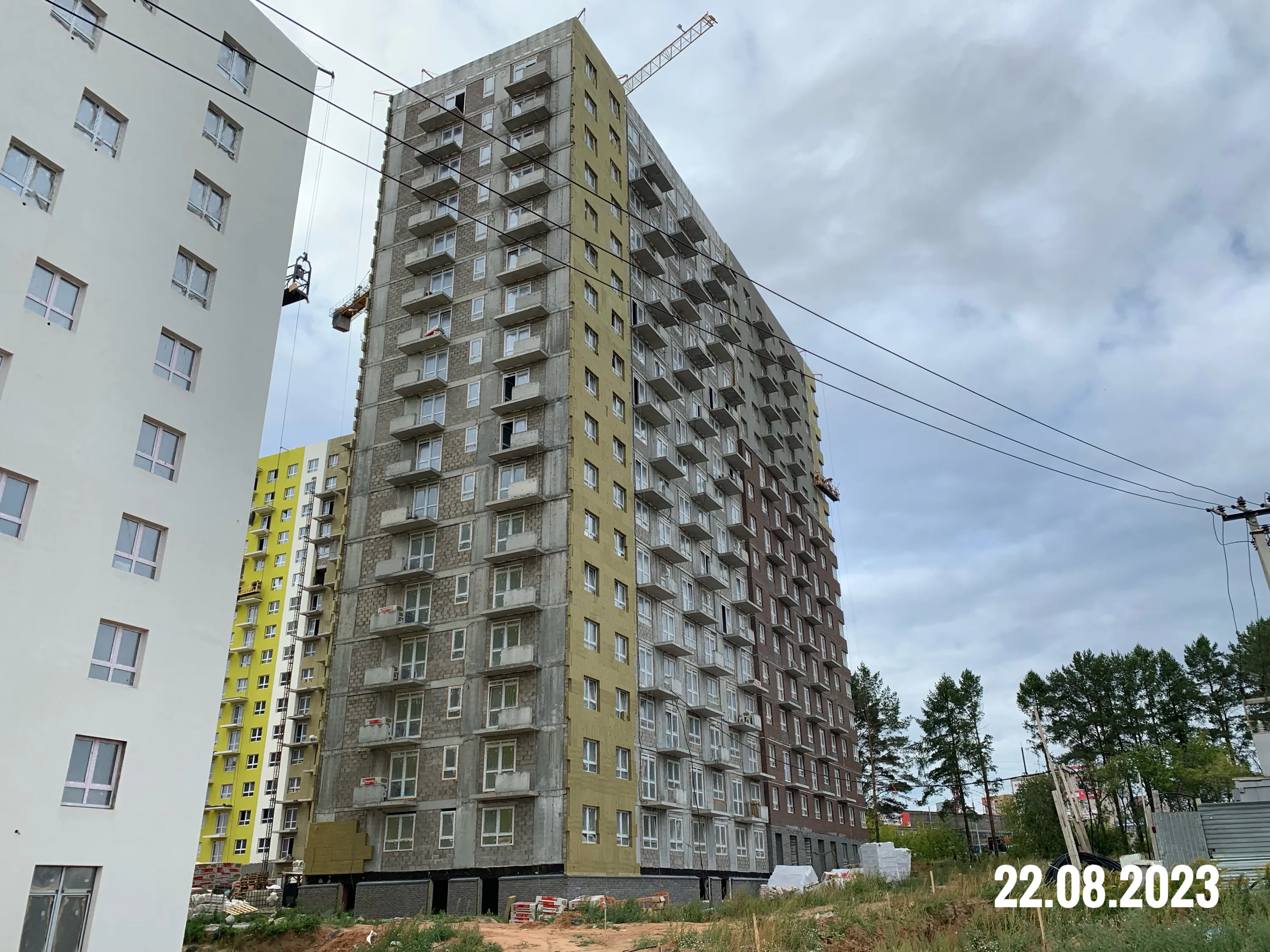 ЖК А14 ход строительства