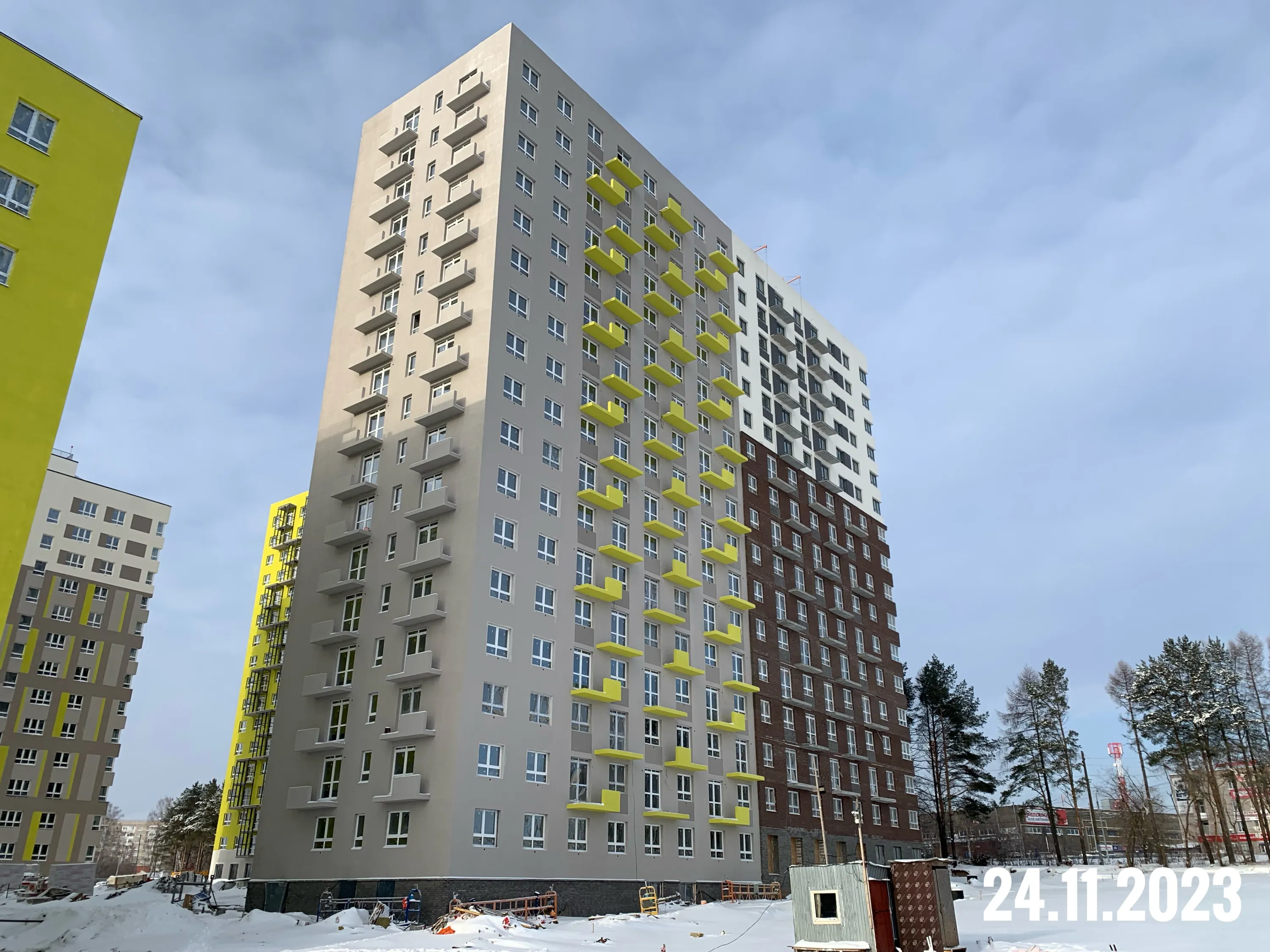 ЖК А14 ход строительства