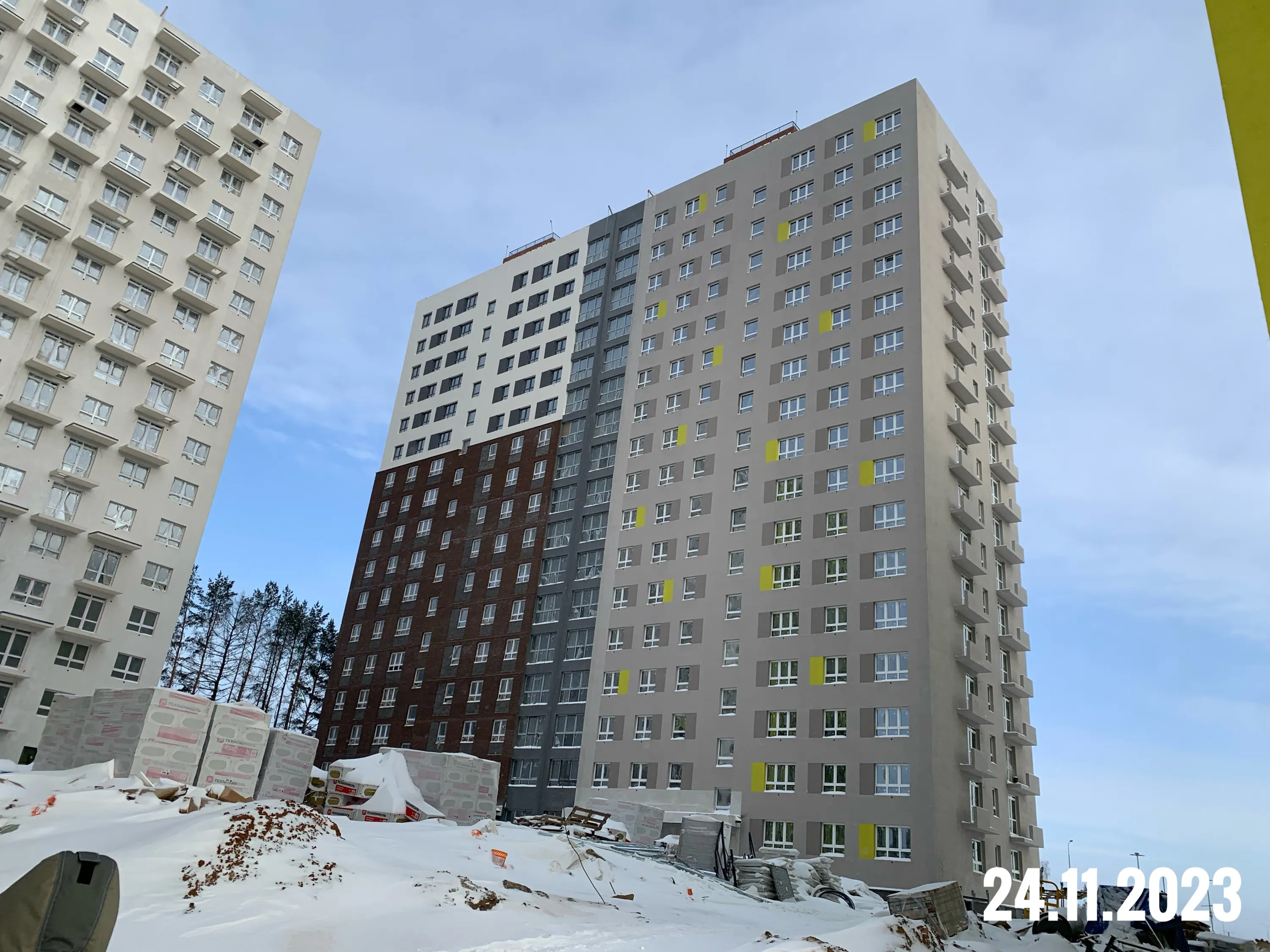 ЖК А14 ход строительства