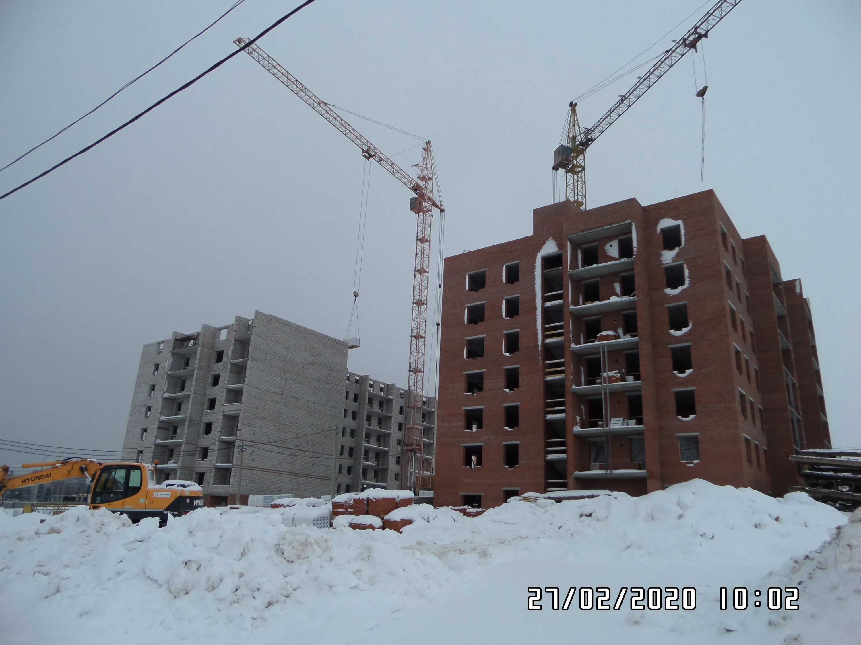 ЖК "ZNAK город будущего" ход строительства