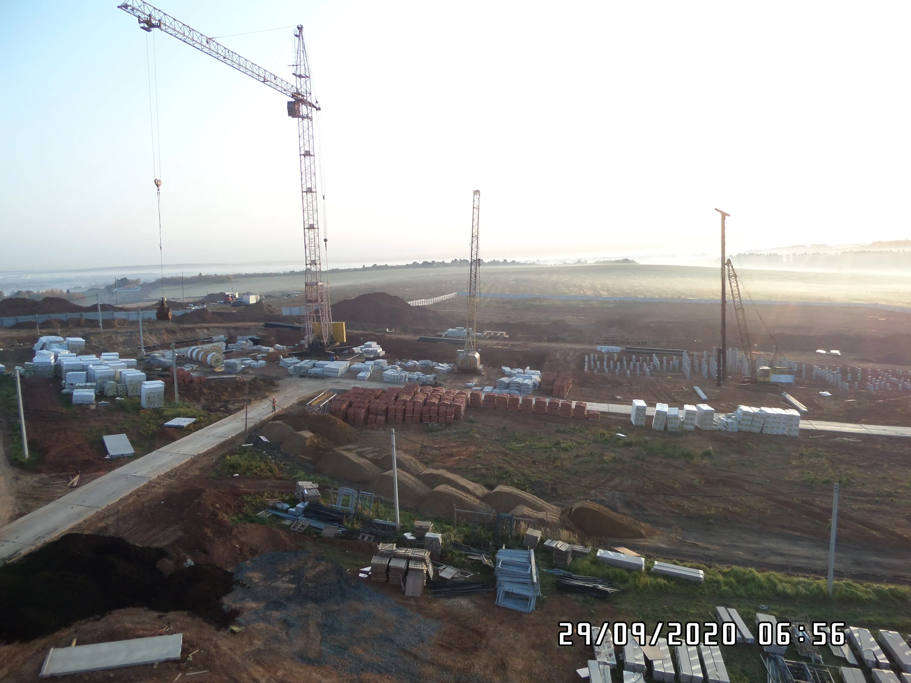 ЖК "ZNAK город будущего" ход строительства