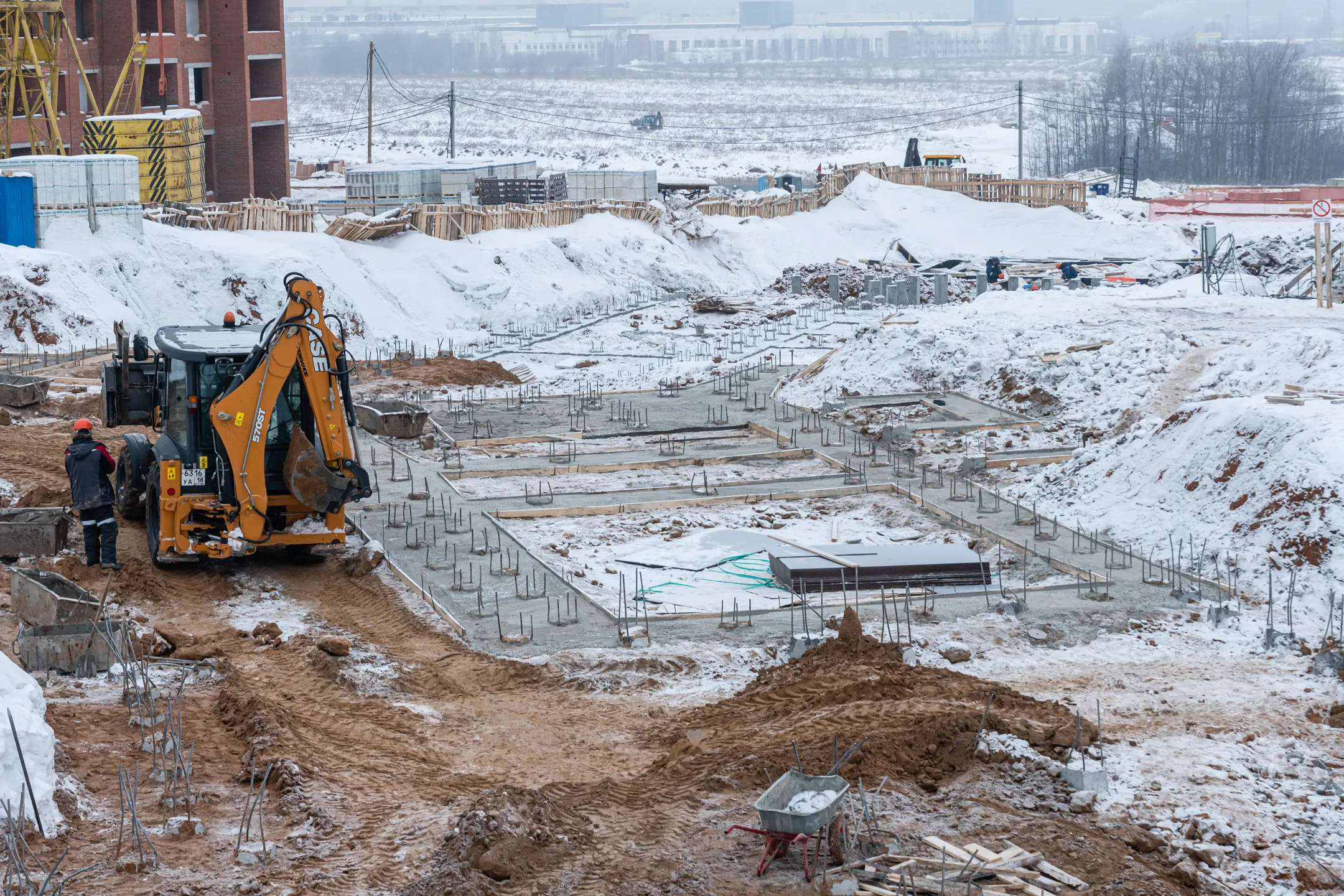 ЖК "ZNAK город будущего" ход строительства