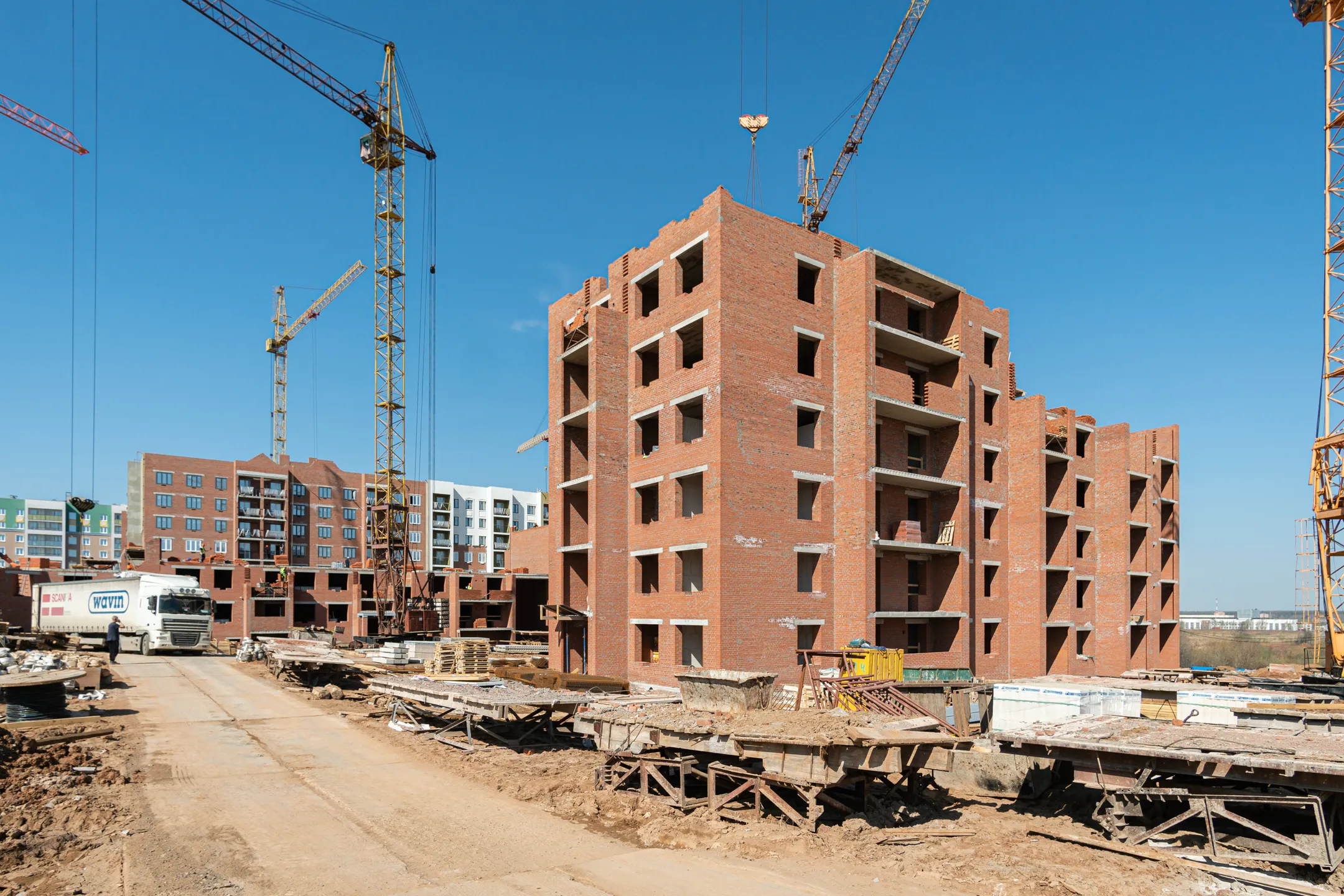 ЖК "ZNAK город будущего" ход строительства