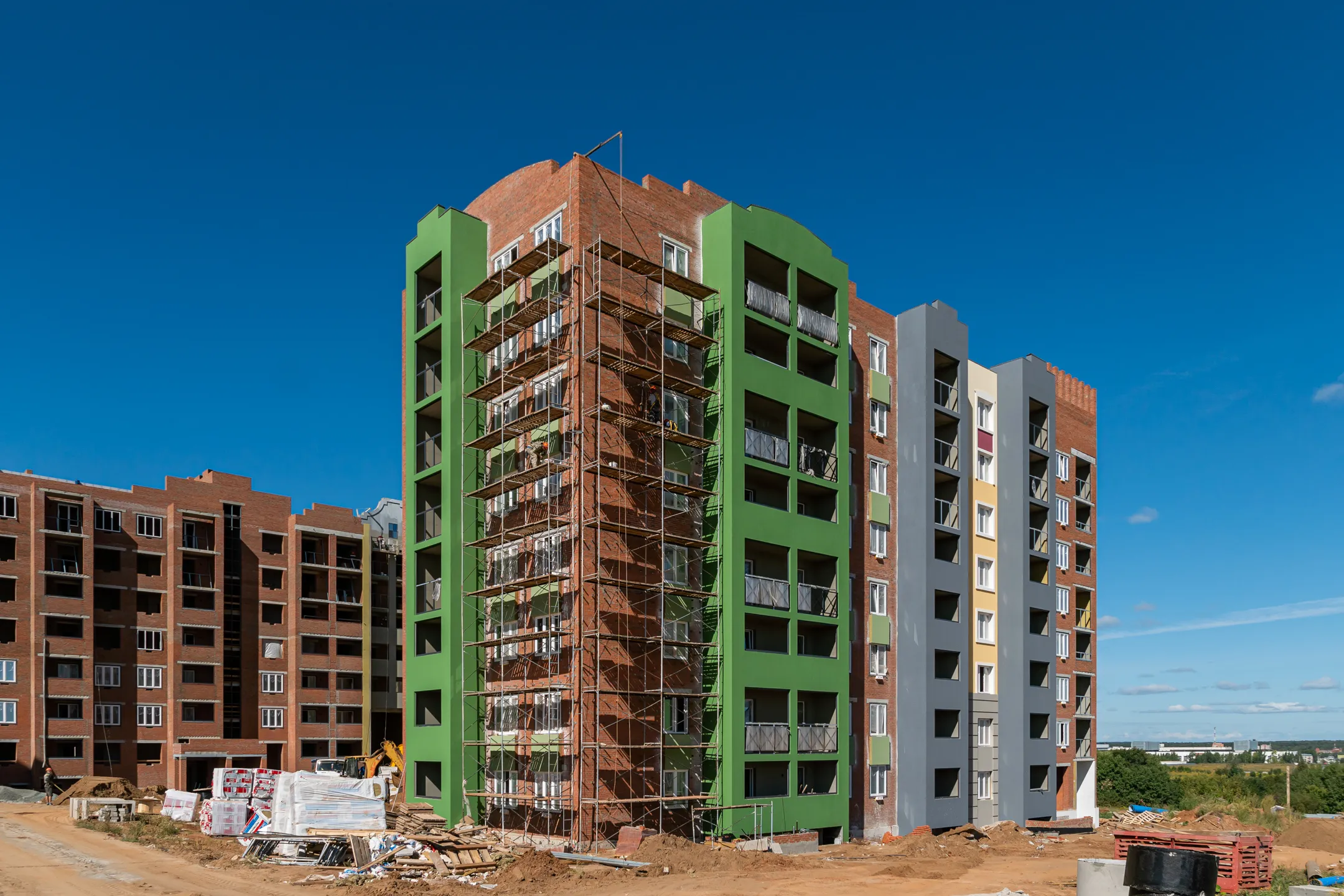 ЖК "ZNAK город будущего" ход строительства