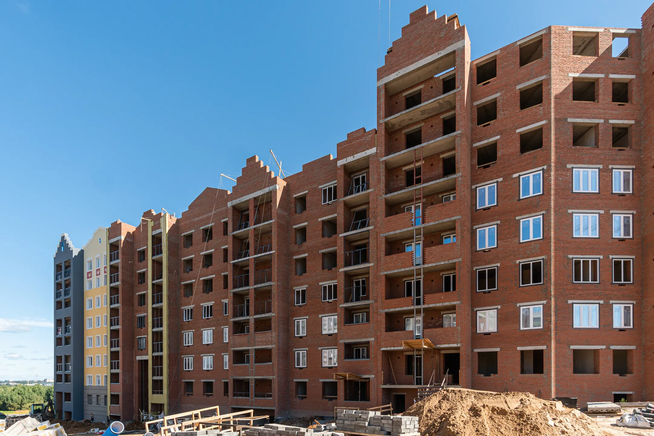 ЖК "ZNAK город будущего" ход строительства