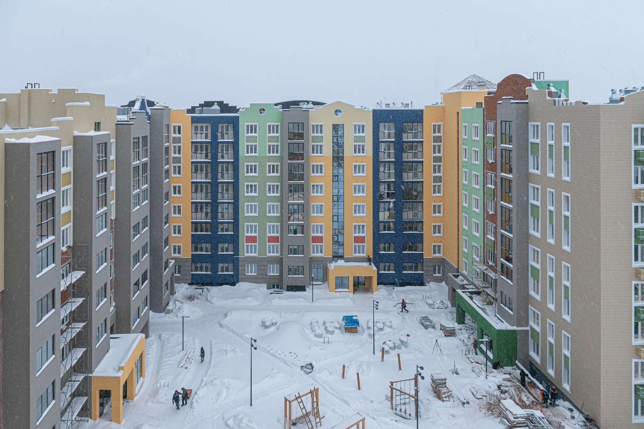 ЖК "ZNAK город будущего" ход строительства