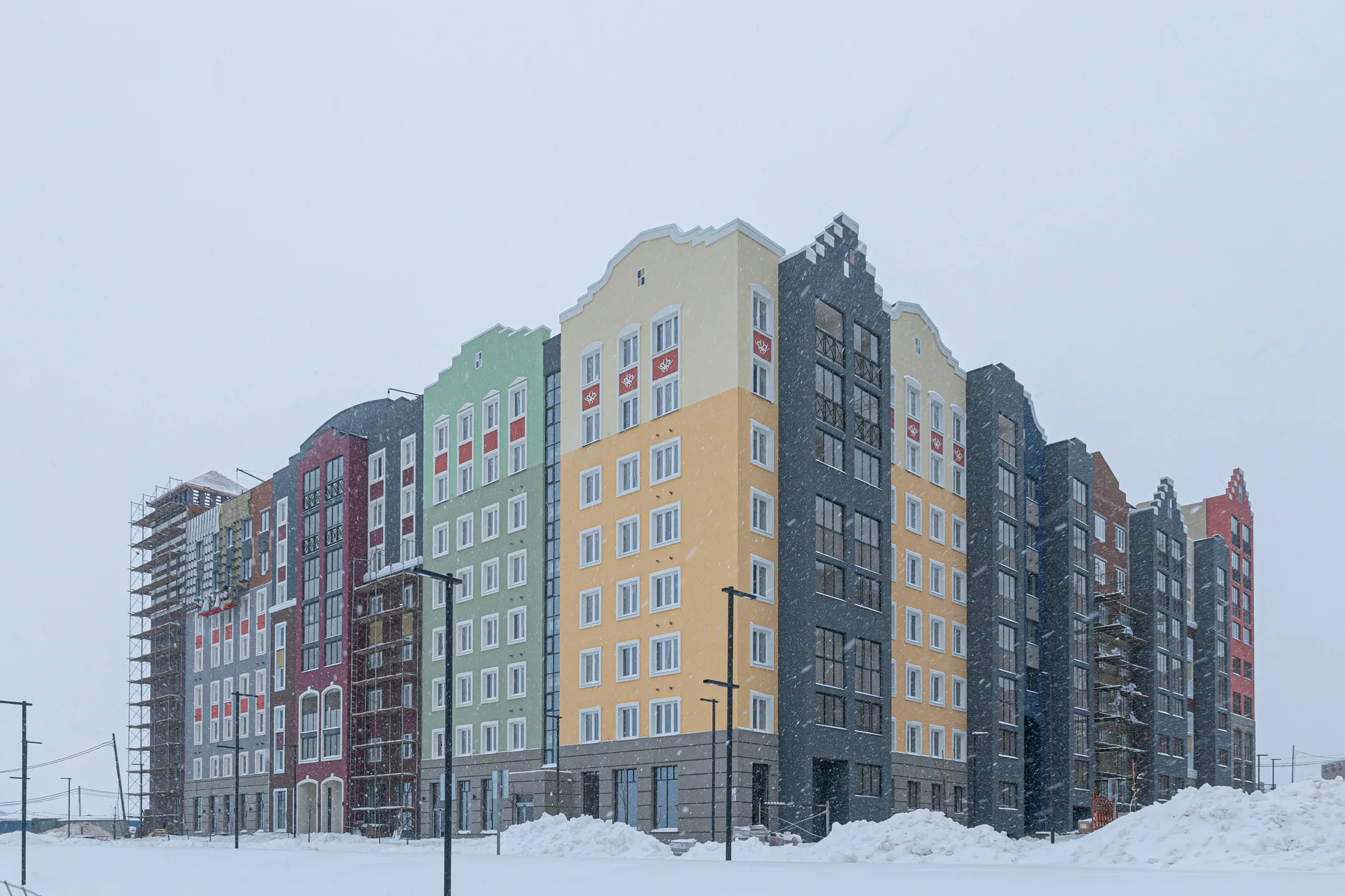 ЖК "ZNAK город будущего" ход строительства