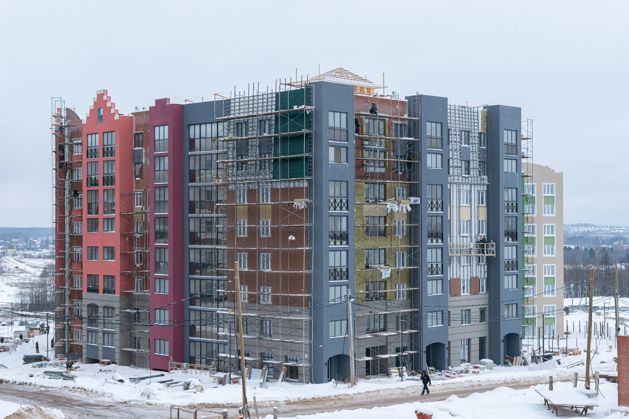 ЖК "ZNAK город будущего" ход строительства