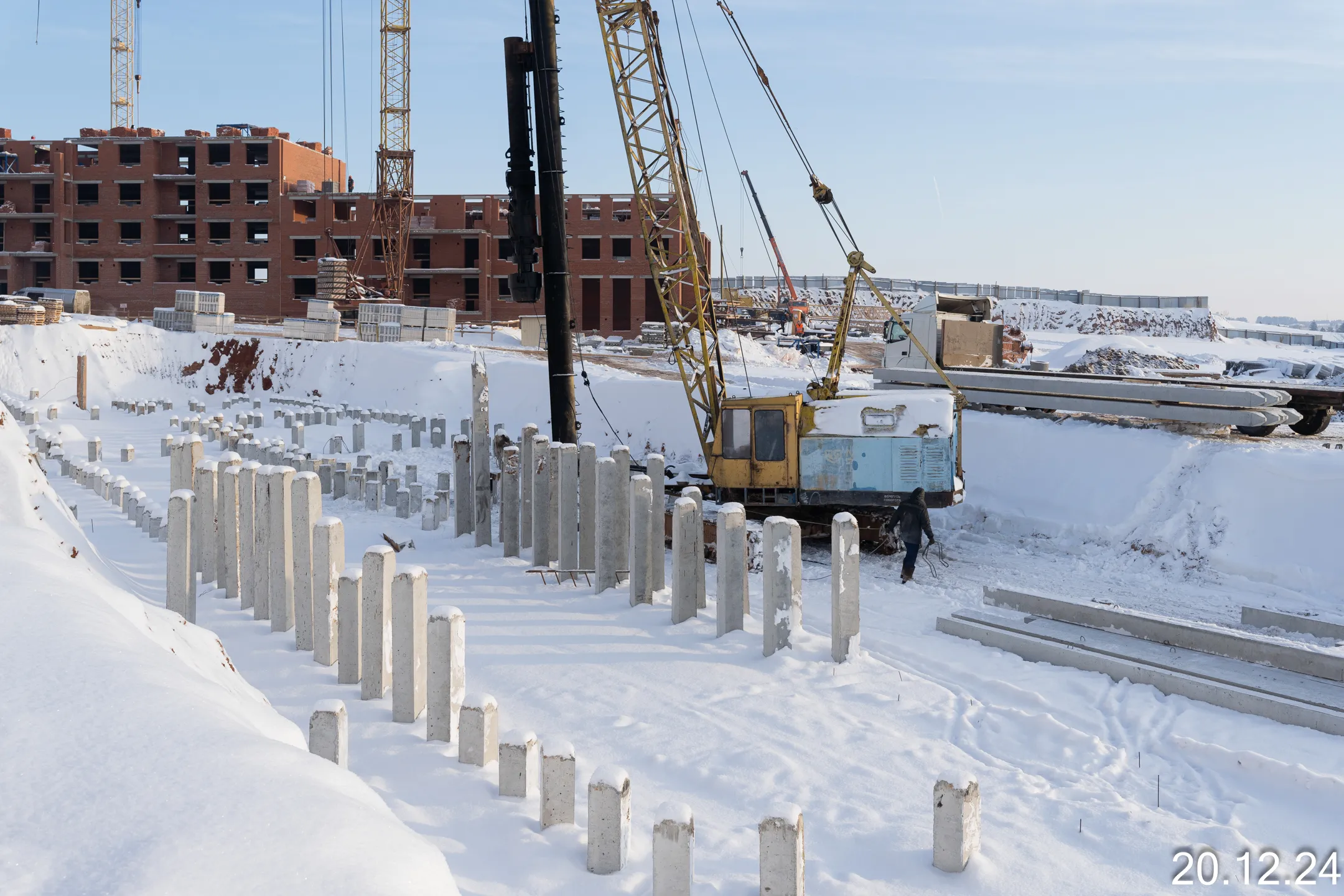 ЖК "ZNAK город будущего" ход строительства
