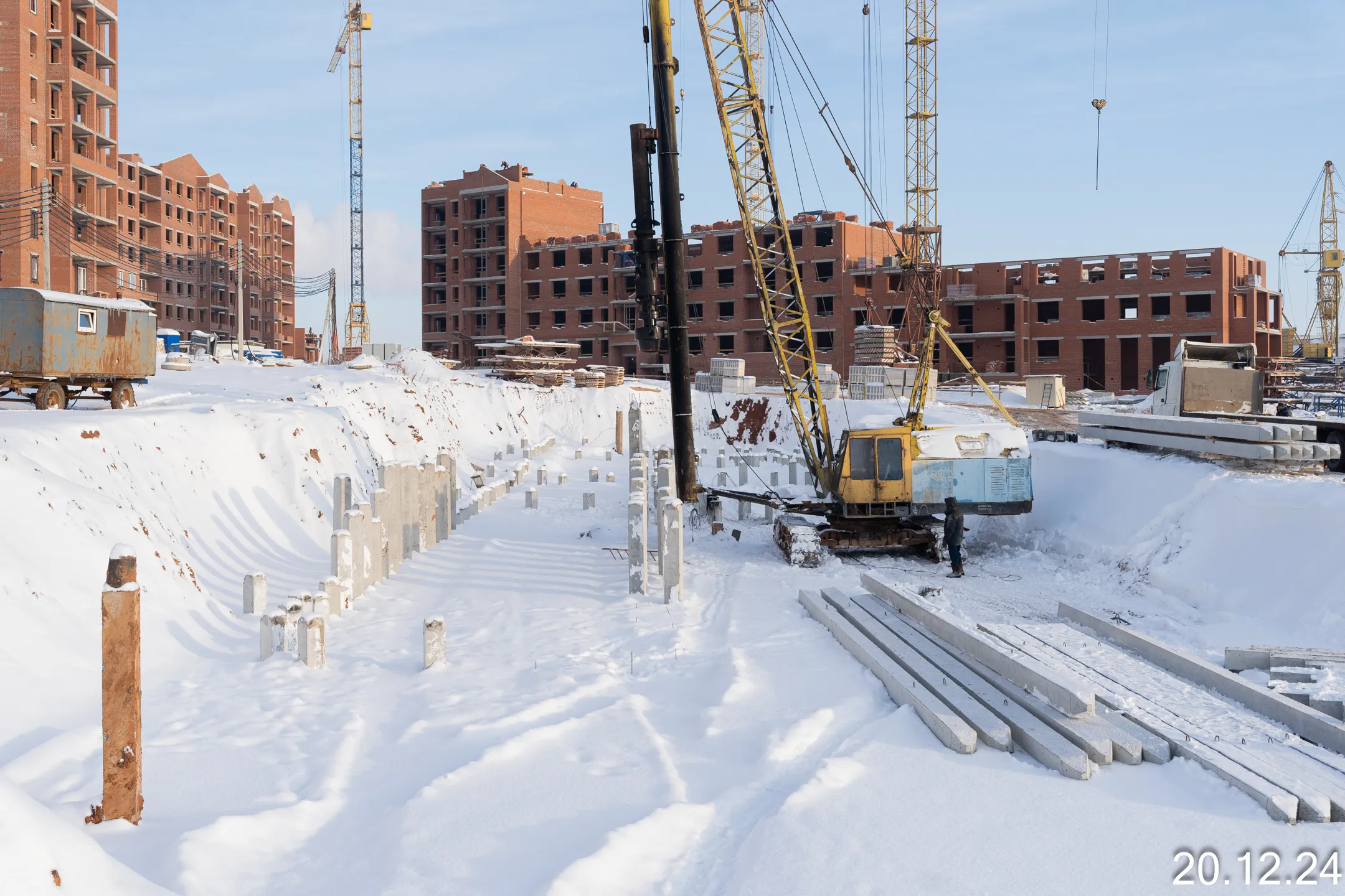 ЖК "ZNAK город будущего" ход строительства