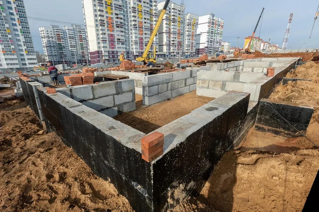 ЖК "ZNAK город будущего" ход строительства