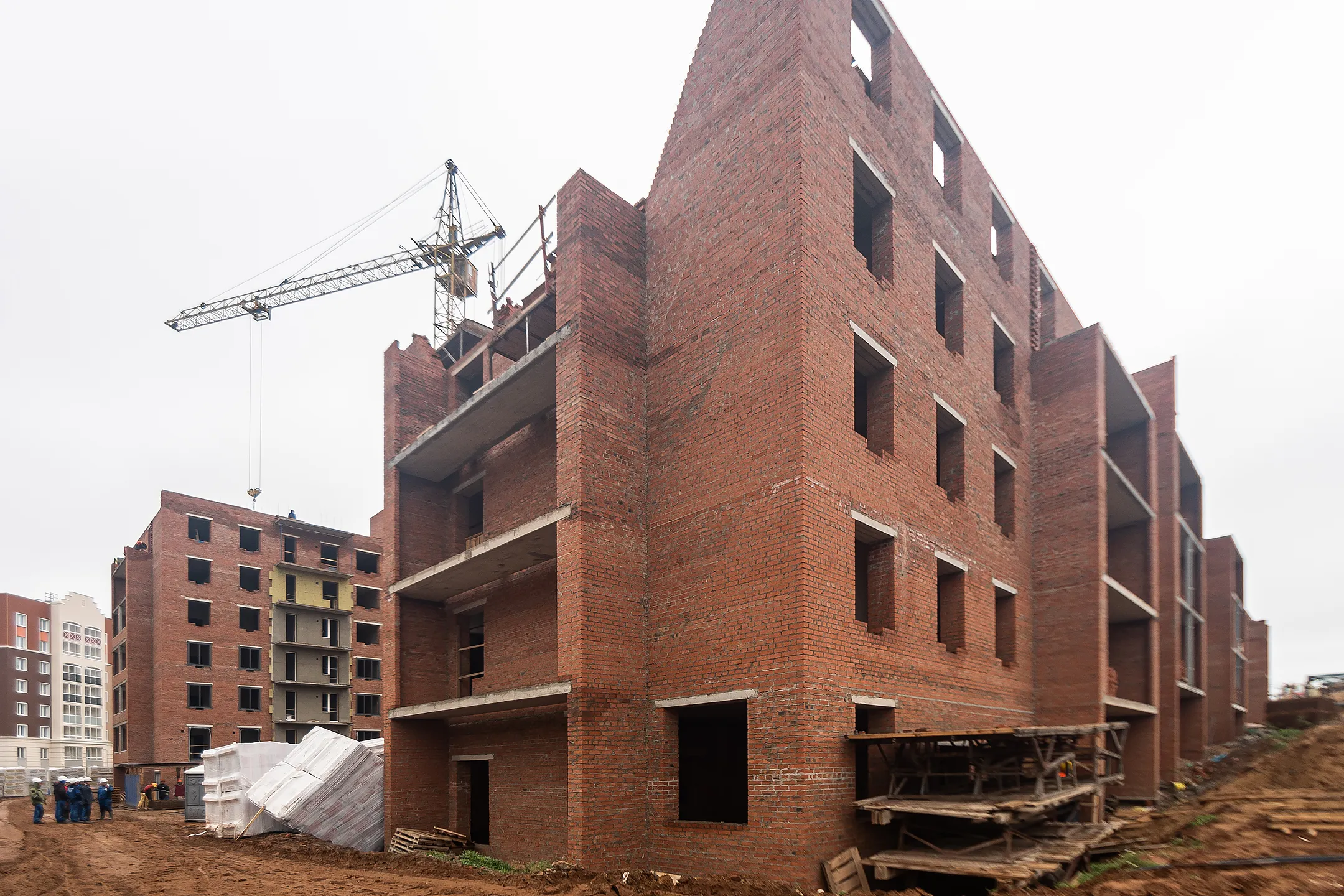 ЖК "ZNAK город будущего" ход строительства