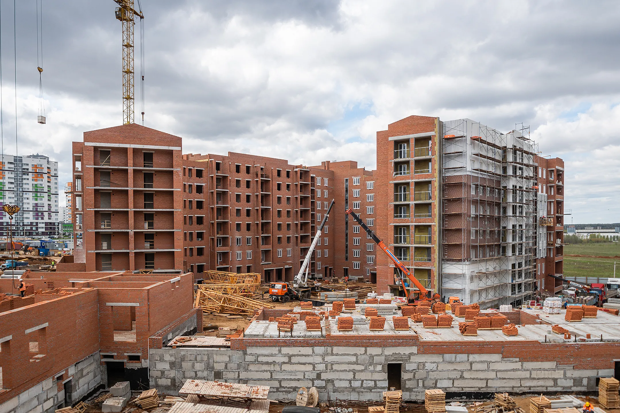 ЖК "ZNAK город будущего" ход строительства