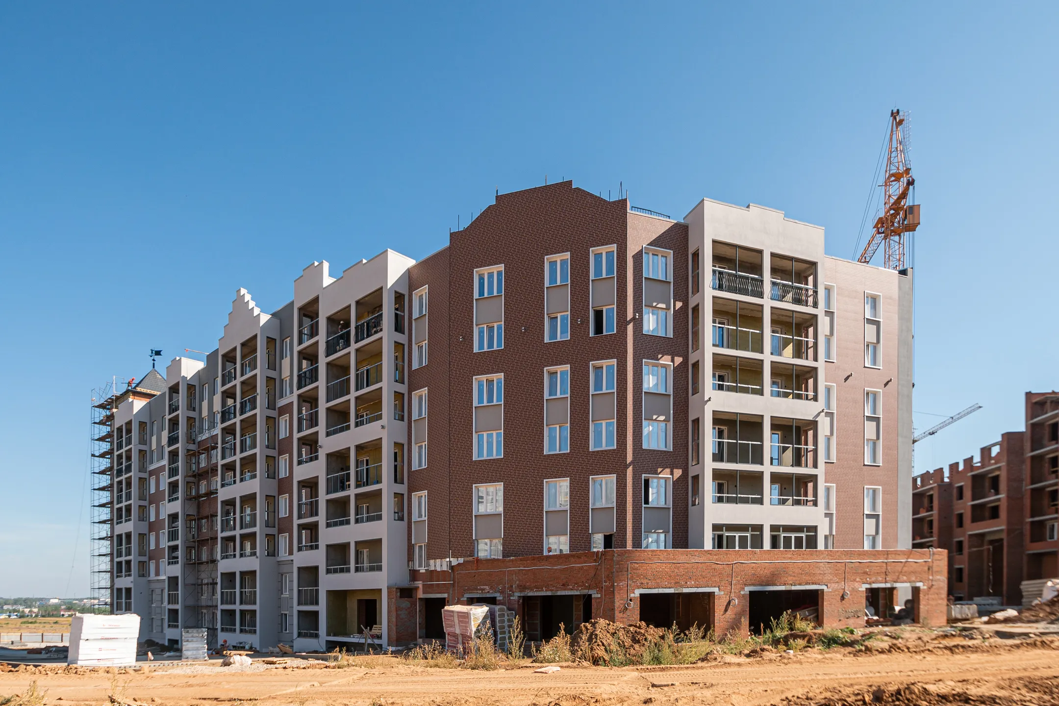 ЖК "ZNAK город будущего" ход строительства