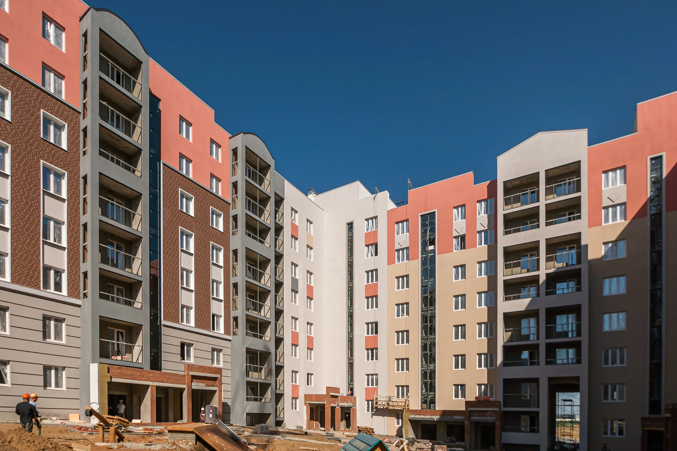 ЖК "ZNAK город будущего" ход строительства