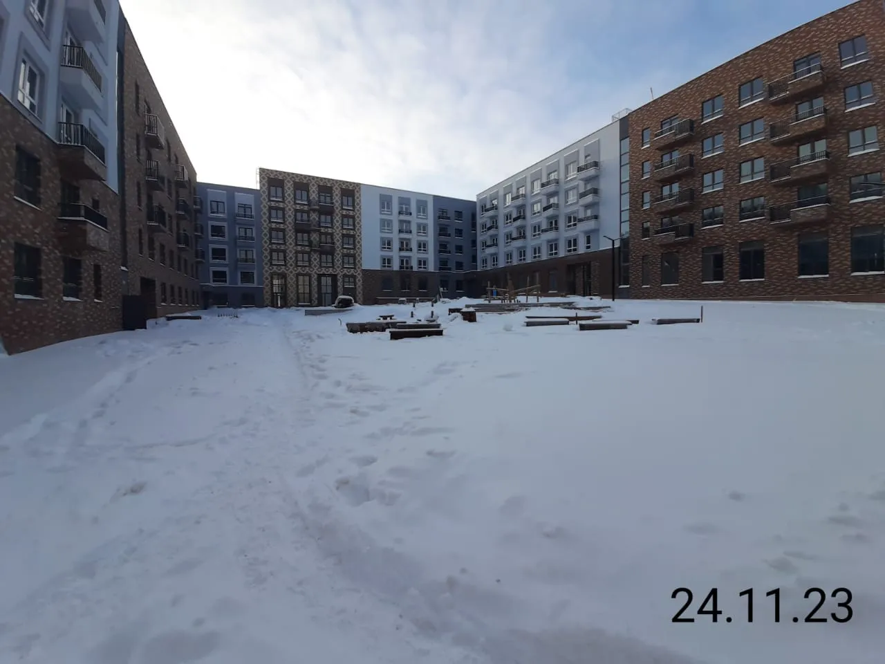 ЖК Санвилл ход строительства