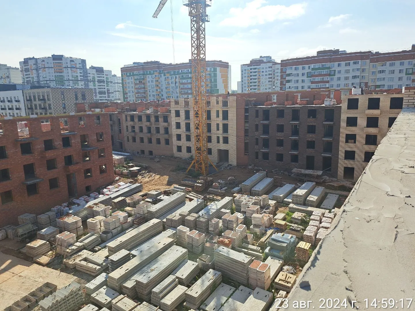 ЖК Санвилл ход строительства