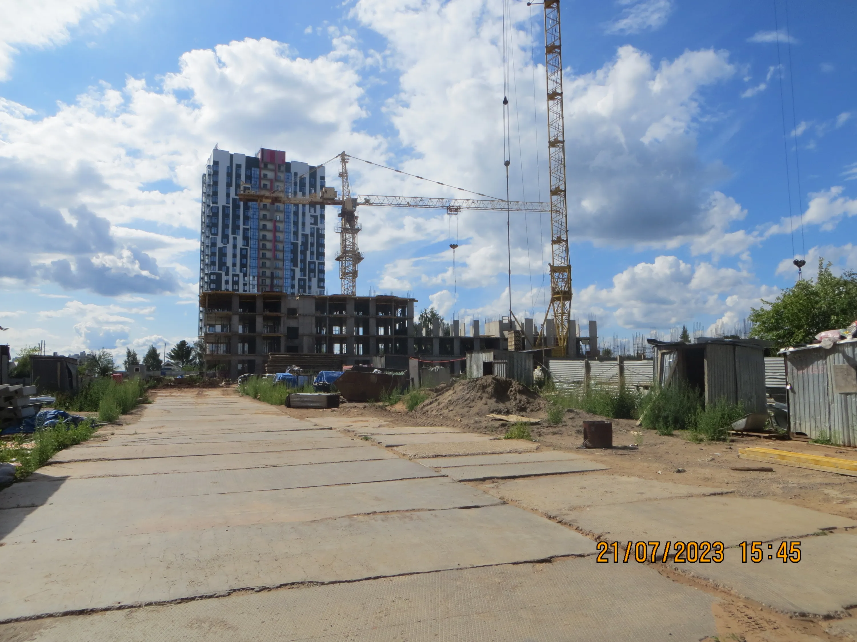 ЖК Скандинавия ход строительства