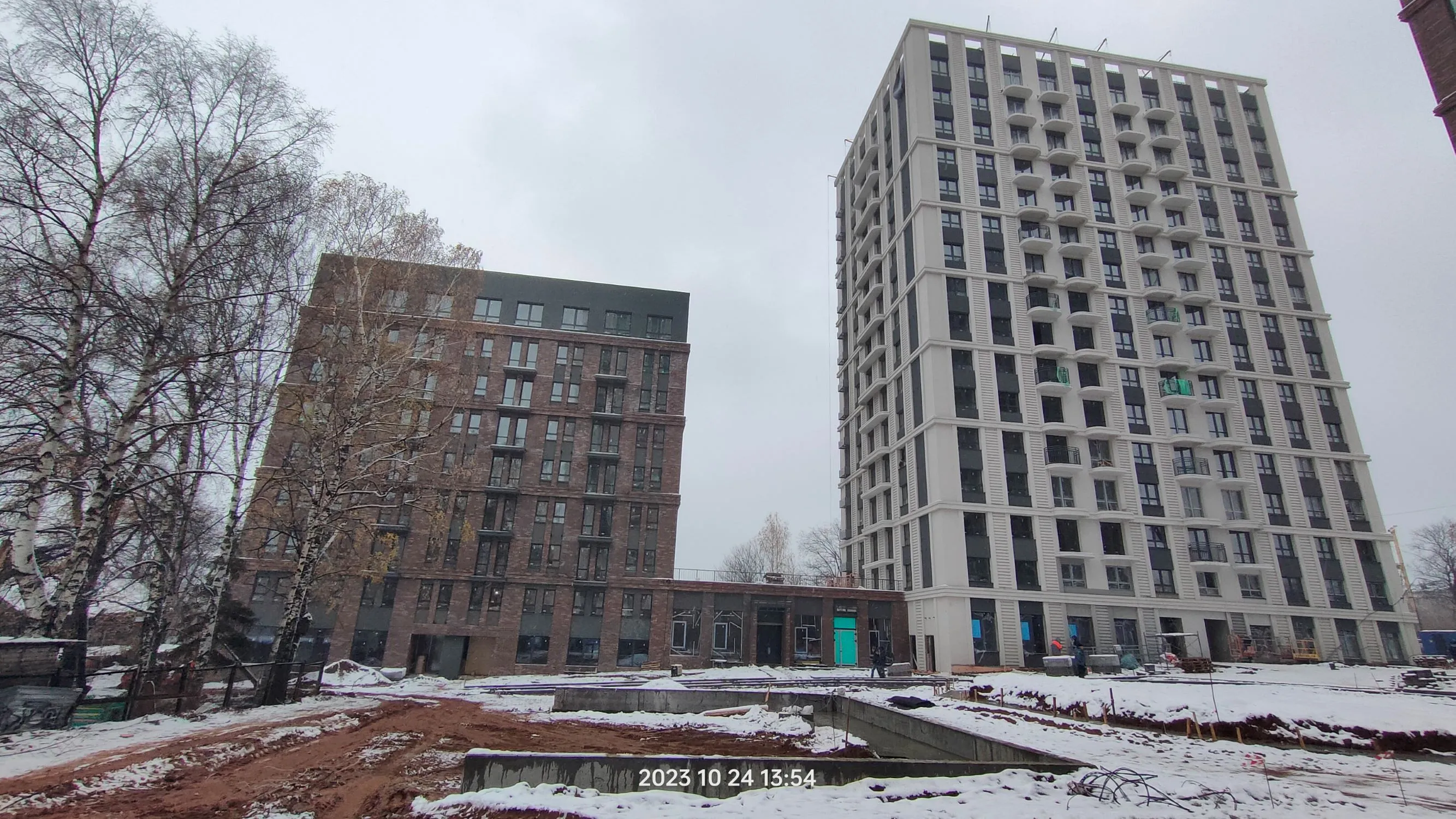 ЖК Невский ход строительства