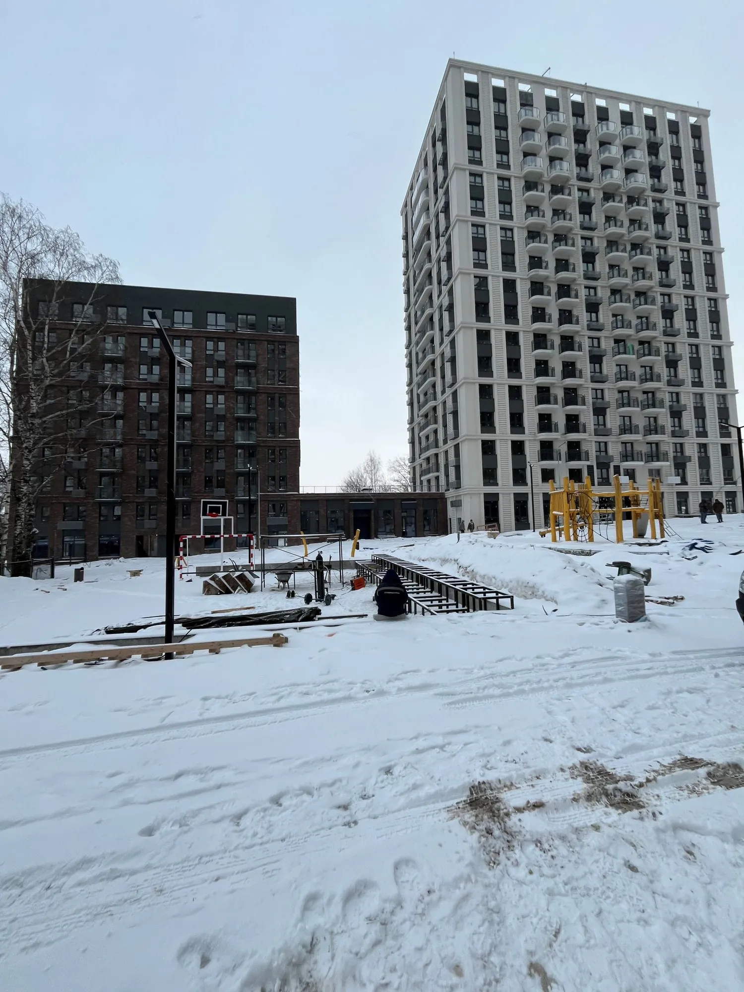 ЖК Невский ход строительства