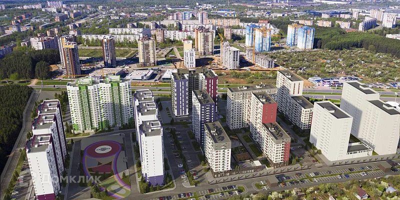 Фото квартиры в ЖК Ежевика