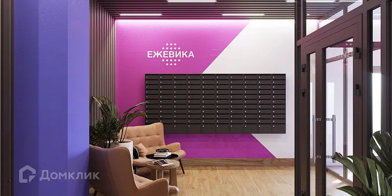 Фото квартиры в ЖК Ежевика