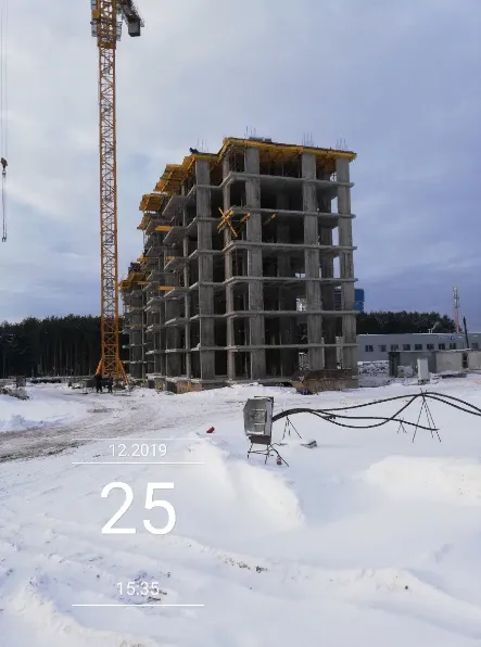 ЖК Ежевика ход строительства