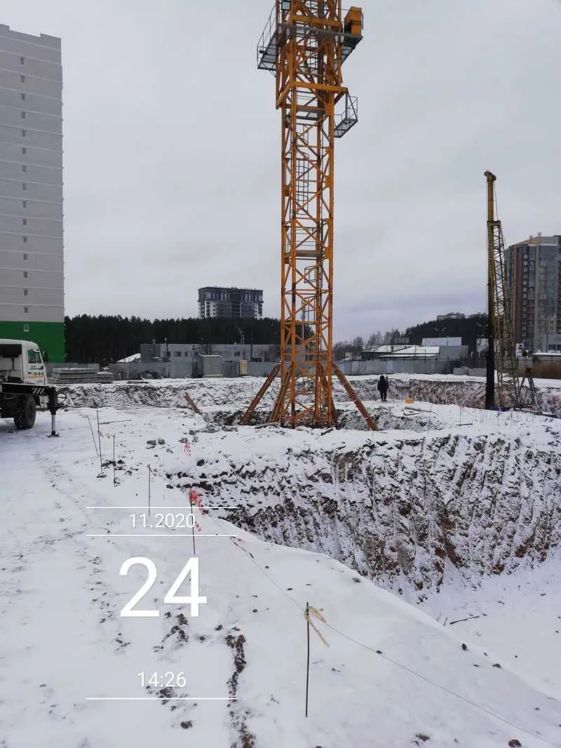 ЖК Ежевика ход строительства