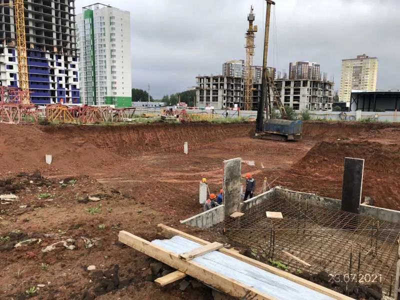 ЖК Ежевика ход строительства