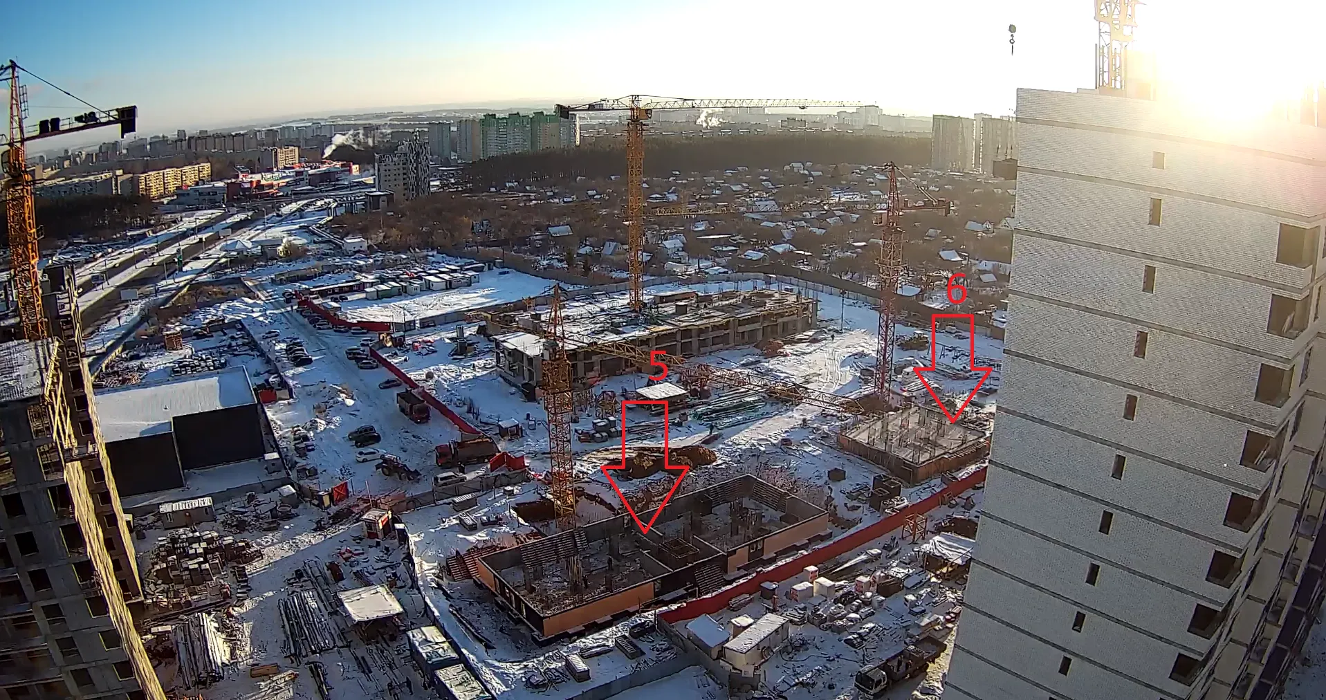 ЖК Ежевика ход строительства