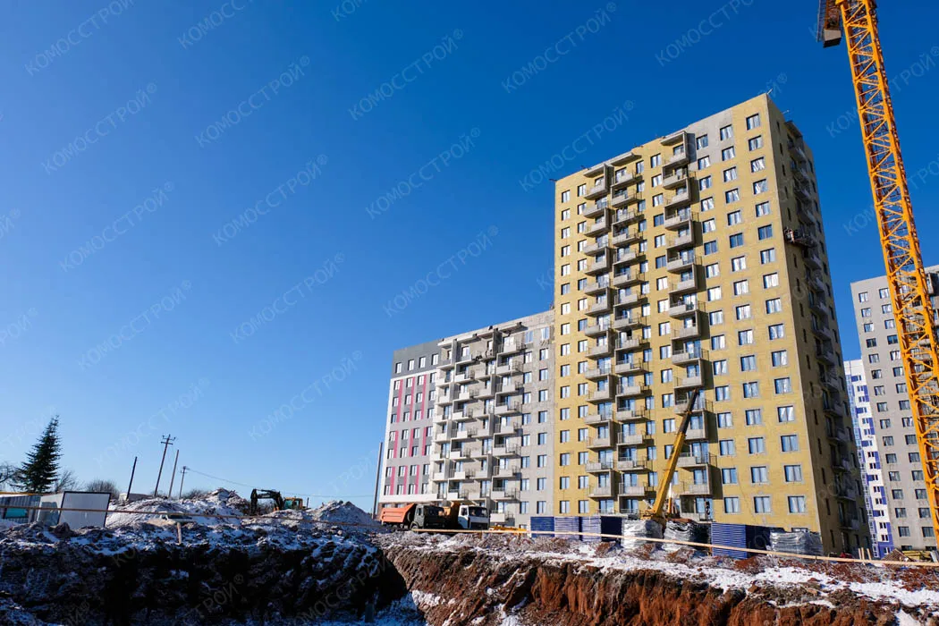 ЖК Ежевика ход строительства