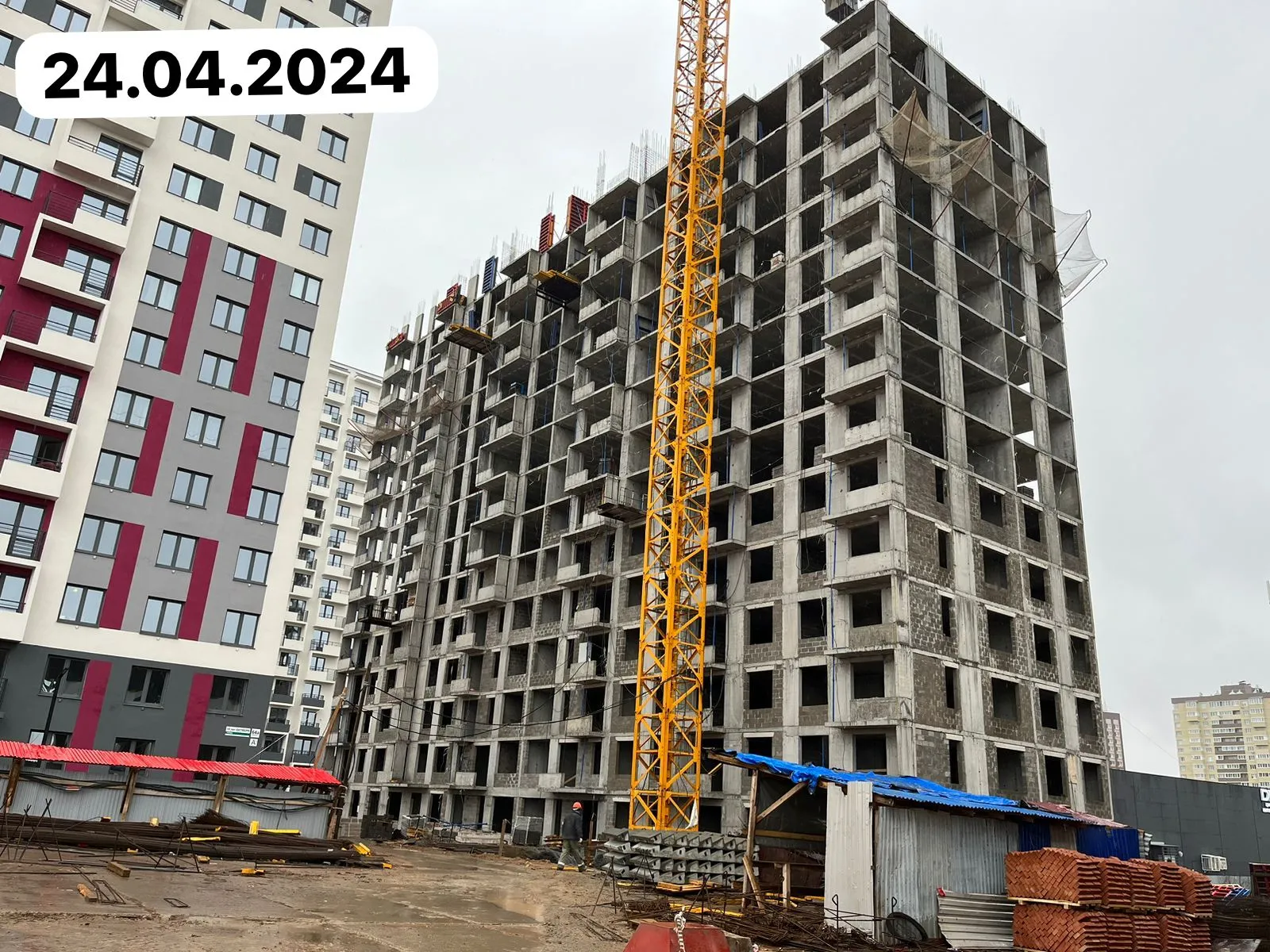 ЖК Ежевика ход строительства