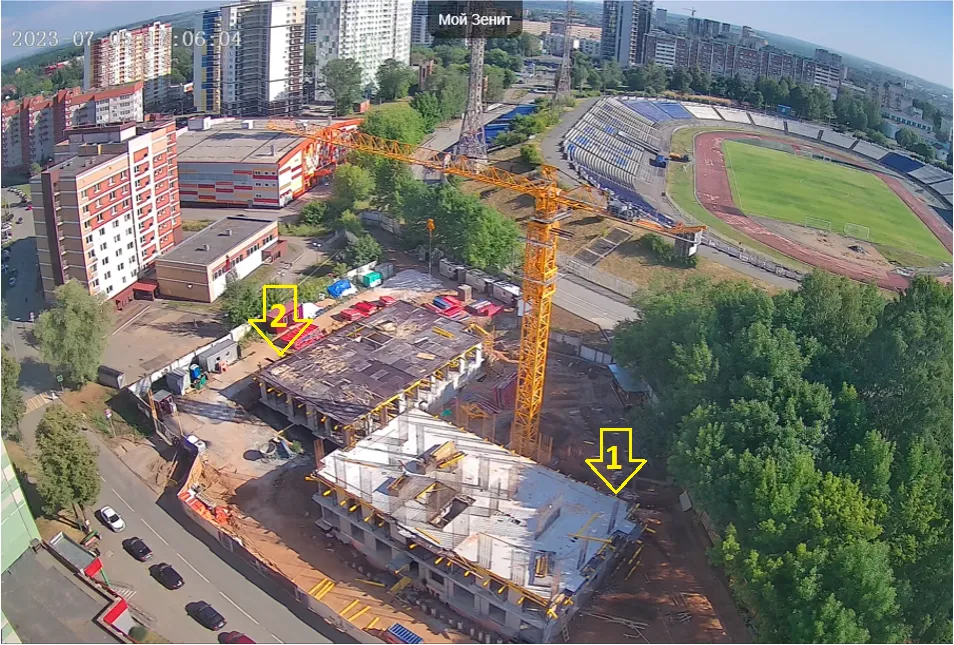 ЖК Мой Зенит ход строительства