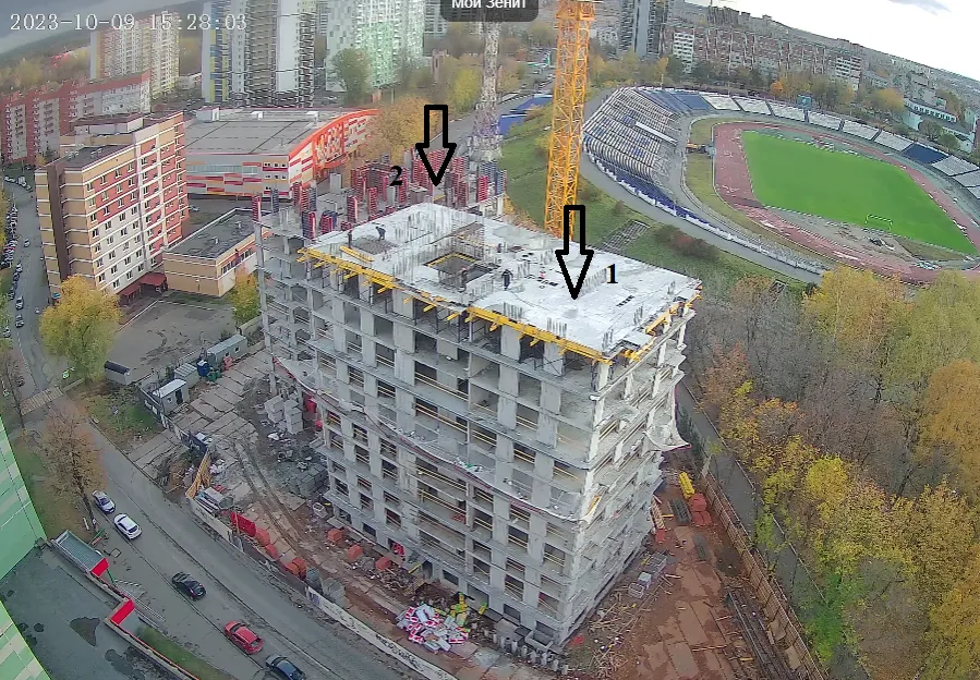 ЖК Мой Зенит ход строительства