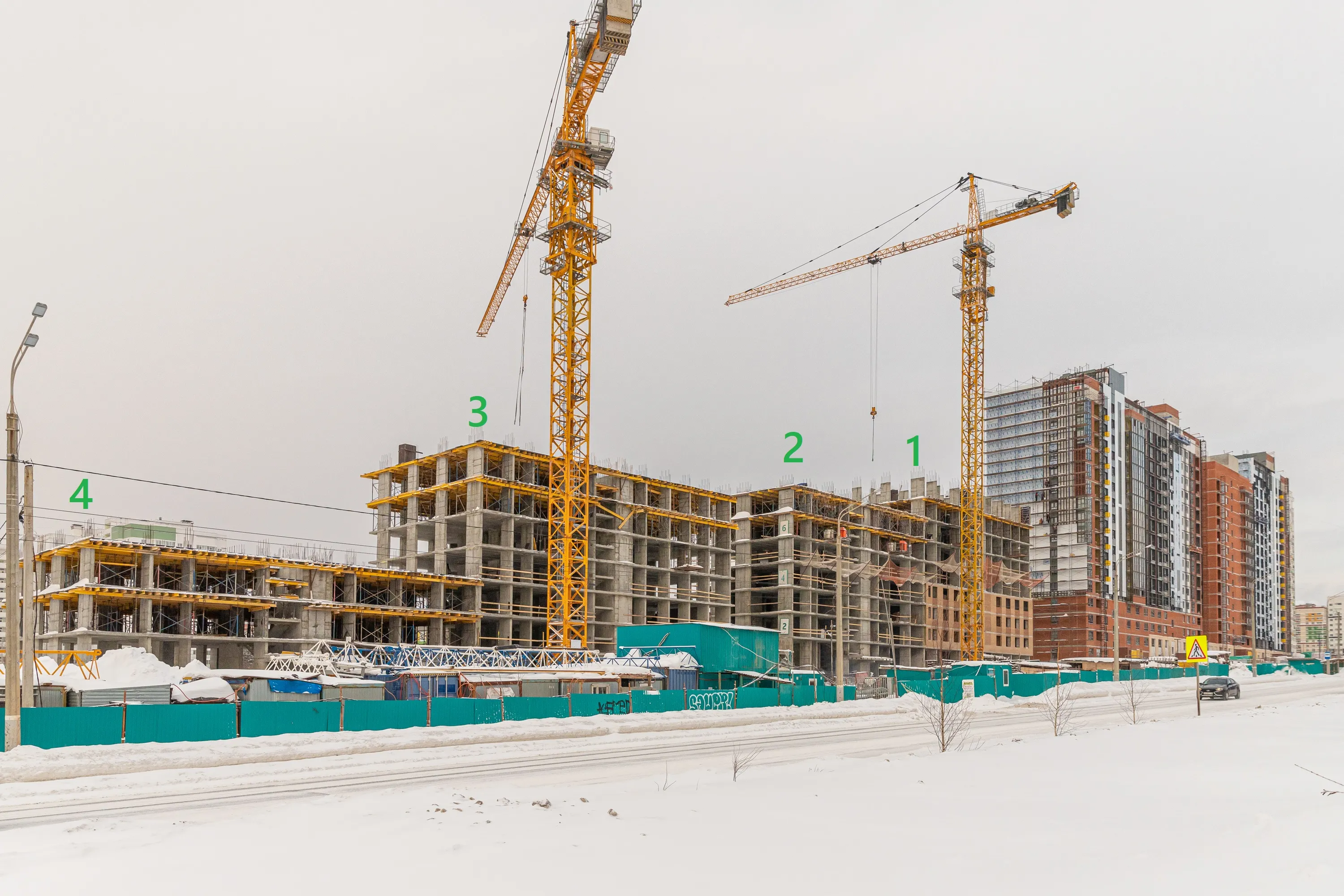 ЖК БершаСити ход строительства